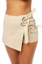 Cargar imagen en el visor de la galería, Linen Sand Skort
