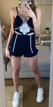Cargar imagen en el visor de la galería, Navy Love Romper
