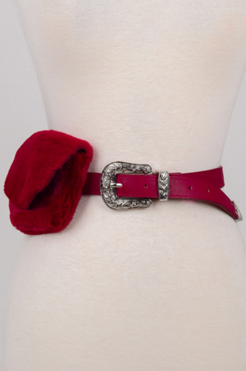 Fuzzy Belt Bag