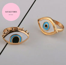 Cargar imagen en el visor de la galería, I See You Doble Ring Set