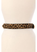 Load image into Gallery viewer, Leopard Buckle Belt