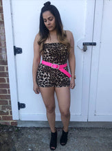 Load image into Gallery viewer, Wild Leopard Romper