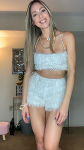 White Furry Set
