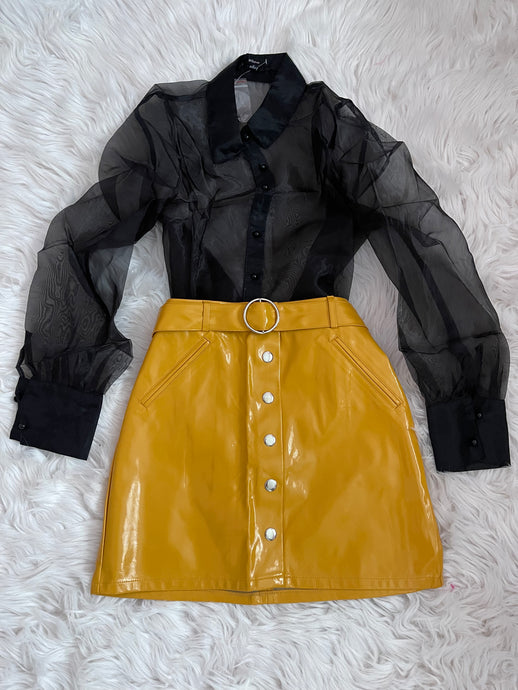 Sunshine Belted Skirt