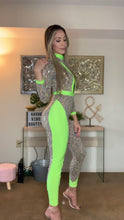 Load image into Gallery viewer, Level Up Neon Jumpsuit