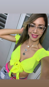 Neon Yellow Top