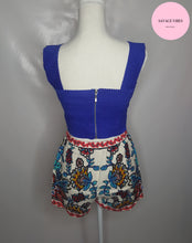 Load image into Gallery viewer, Royal Blue Crop Top